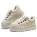 Skechers Street Anti-Slip Wear-Resistant Low-Top Casual Shoes Women's Natural Бежевый, 35.5