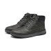 Skechers Anti-Slip Wear-Resistant Casual Shoes Men's Charcoal Gray Серый, 41.5