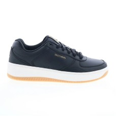 Skechers Sport Court 2.0 Core Essential Womens Black Lifestyle Sneakers Shoes 8.5