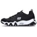 Skechers D'Lites 2.0 Running Shoes Black Women's 35