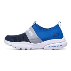 Skechers Low Top Kids' Running Shoes Blue Black Teenagers Blue Black, 31
