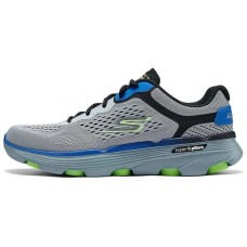 Skechers GO RUN Breathable Low-Top Casual Running Shoes Men's Gray Blue Gray Blue, 39.5