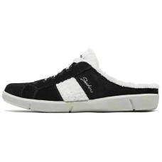 Skechers BREEZE ST Slip-Resistant Wrap-toe Slippers Women's Black Черный, 36