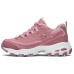 Skechers D Lites 1.0 Low Top Running Shoes Pink Women's 35.5