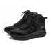 Skechers D'Lux Walker Cushioning Slip Resistant And Abrasion Resistant High Top Casual Shoes Men's Black 41