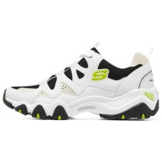 Skechers D'lites 2.0 'White Black Green' 39.5
