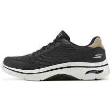Skechers GOWALK Anti-Slip Wear-Resistant Low-Top Casual Shoes Men's Black Черный, 41