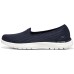 Skechers On-The-GO Fle Cushioning Anti-Slip Wear-Resistant Breathability Low-Top Casual Shoes Women's Blue 39.5