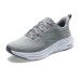 Skechers Cushioned Slip-Resistant Low-Top Casual Running Shoes Men's Gray Orange Gray Orange, 41