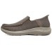 Skechers Slip Ins Durable Cushioning Support Low-Top Casual Shoes Men's Brown Коричневый, 43