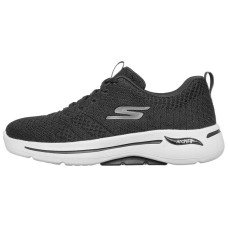 Skechers Go Walk Arch Fit -Unify Cushioned Slip-Resistant Abrasion-Resistant Low-Top Casual Shoes Women's Black 35
