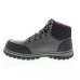 Skechers Mccoll Composite Toe 108004 Womens Gray Nubuck Lace Up Work Boots 9