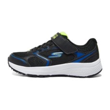 Skechers Slip-Resistant Low-Top Kids' Running Shoes Black Blue Teenagers Black Blue, 28.5