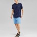 Skechers Drop Shoulder Sleeve T Shirt Unisex Medieval Blue Синий, XS