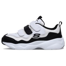 Skechers D'LITES AIRY Cushioning, Wear Resistant Low Top Casual Shoes Women's Black White 37