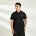 Skechers Polo Shirt Men's Meteorite Black Черный, 2XL