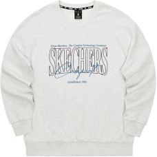 Skechers Sweatshirt Unisex Light Heather Gray Серый, XS