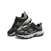 Skechers Cushioning Anti-Slip Wear-Resistant Breathability Low-Top Chunky Sneakers Men's Brown/Black Коричневый, 41