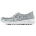 Skechers Slip Ins Slip-Resistant Breathable Low-Top Casual Shoes Women's Gray White Серый Белый, 36