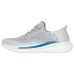 Skechers Slip Ins Abrasion Resistant Breathable Low Top Casual Shoes Men's Light Gray Серый, 41