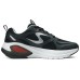Skechers Sport Cushioning Wear-Resistant Low-Top Casual Shoes Men's Black Red Красно-черный, 40