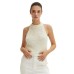 Women's Audrey Chunky Halter Top Белый, XSmall