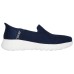Skechers Hands Free Slip-Ins Durable Breathable Low-Top Casual Shoes Women's Blue White Синий Белый, 35