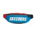 Skechers Polyamide Sling Bag, Crossbody Bag, Fanny Pack Trumpets Unisex Color Block Red Blue Smaller