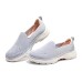 Skechers Go Walk 6 Slip In Fabulous View 'Light Grey Pink' Women's 38