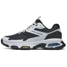 Skechers Lifestyle Cushioning, Slip Resistant, Lightweight Mid Top Casual Shoes Men's Black White Черно-белый, 39