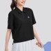 Skechers Polo Shirt Women's Carbon Black Carbon Black 0018, M