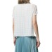 EMPORIO ARMANI SS22 Shirt Women's Green Purple Plaid Green Purple Plaid, 42