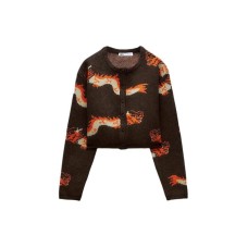 ZARA Sweaters Women's Brown Коричневый, S