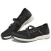 Skechers Slip Resistant And Breathable Low Top Casual Shoes Women's Black Черный, 35