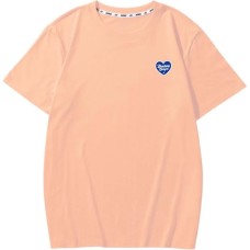 Skechers Colorful T Shirt Unisex Apricot Red Apricot Red-0051, 2XL