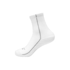 Skechers Colorful Mid-Calf Socks Unisex 1 Pack Bright White 1 Pack (Bright White 0019), M