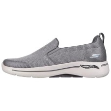 Skechers GO WALK 1 Cushioned Slip Resistant Abrasion Resistant Low Top Casual Shoes Men's Gray 39.5