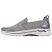 Skechers GO WALK 1 Cushioned Slip Resistant Abrasion Resistant Low Top Casual Shoes Men's Gray 39.5