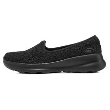 Skechers Cushioning Wear-Resistant Low-Top Casual Shoes Women's Black Черный, 37
