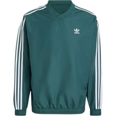 Adidas Originals Adicolor Woven Crewneck Windbreaker Зеленый, XL