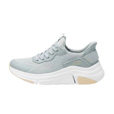 Skechers Slip Ins Breathable Low-Top Casual Shoes Women's Gray Серый, 37