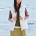 Skechers Vest Women's Marshmallow White Marshmallow white 0074, L