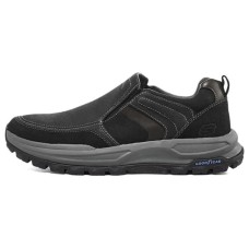 Skechers Zeller Cushioning Wear-Resistant Balance Low-Top Casual Shoes Men's Black 43