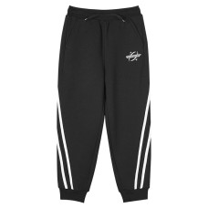 Skechers Classic Casual Series Knitted Sports Pants Carbon Black Teenagers сажа, 160