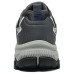 Skechers OUTDOOR MENS Anti-Slip Wear-Resistant Low-Top Hiking Shoes Men's Black Blue Charcoal Gray/Blue, 41.5