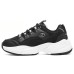 Skechers D'LITES 3.0 Cousin Durable Breathable Low-Top Casual Shoes Women's Black White 36