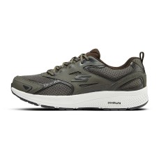 Skechers Cushioning Anti-Slip And Wear-Resistant Low-Top Casual Running Shoes Men's Olive Brown ОЛИВКОВО-КОРИЧНЕВЫЙ, 44.5