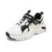 Skechers Girls Cushioning, Wear Resistant Low Top Kids Lifestyle Shoes White Black Kids' Черно-белый, 35