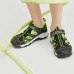 Skechers Durable Breathable Children's Sandals Black Green Teenagers 27.5
