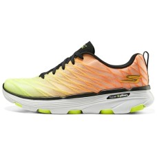 Skechers Cushioning Rebound Low-Top Casual Y2K Vintage Running Shoes Men's Yellow Orange Yellow/Multicolor, 39.5